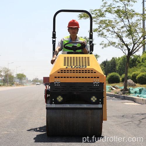 Excelente passeio de tambor de desempenho em rolos de estrada vibratórios